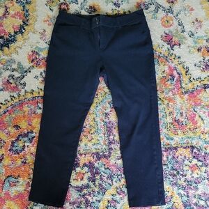 Old Navy Women's Straight Leg Pants - Navy